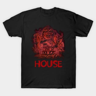 House Of Nightmares Spooky Horror Movie Shirt T-Shirt